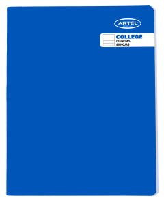 Cuaderno College 80 Hojas Ciencias Artel