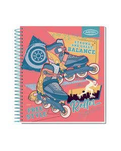 Cuaderno Book 120 Hojas Freestyle Artel