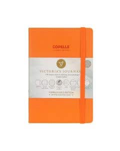 Libreta tapa Naranja Victorias Journals 14x21cm 152h puntos