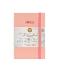 Libreta tapa Rosa Victorias Journals 14x21cm 152h puntos  