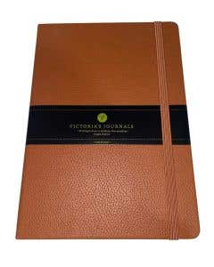 Libreta tapa Café Victorias Journals 14x20 80h Lineas 80g 