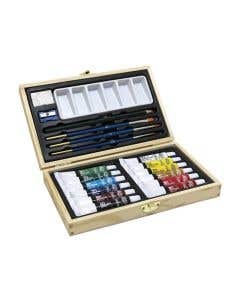 Maleta Pintura Acrílica + Accesorios