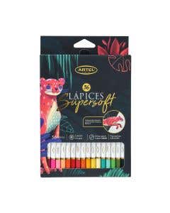 Lápices de colores Super Soft 36 colores Artel