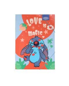 CARPETA CON ELÁSTICO ARTEL DISEÑO LILO & STITCH