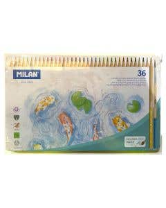 Lapices de Coloresx36und Acualerables Milan