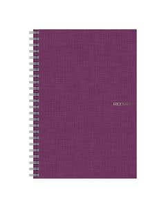 Libreta EcoQua A4 Espiral LineasVino Fabriano