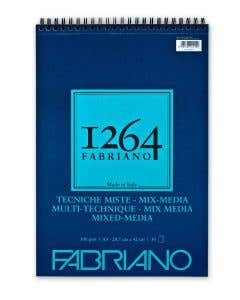 Croquera Fabriano 1264 Mix Media 300G A3, 30 hojas