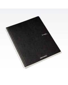 Libreta Fabriano A4 Vino Esp.Negro 70Hjs