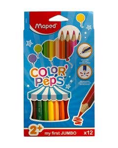 Estuche 12 Lápices de Colores Maxi Maped