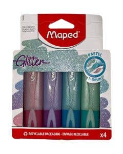 destacador glitter Maped