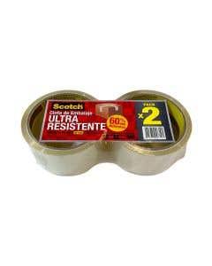 Pack 2 Cinta Embalaje 3M Ultra Resist