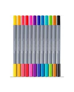 Marcador Goldfaber Aqua Dual Wallet X12