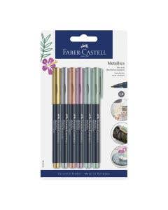 Metallics Marker, 6 colores