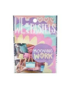 MAW We Are Pastels Clips Apretadores 19mm 12 Un