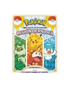 Libro Pokemon. Libro oficial de actividades Región de Paldea