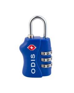Candado Odis TSA 33mm Azul