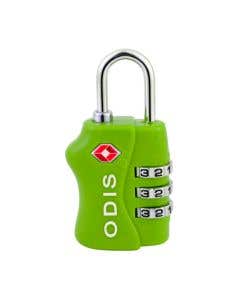 Candado Odis TSA 33mm Verde 