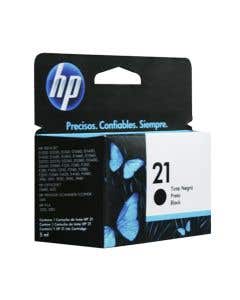 Cartridge Tinta 21 Negro HP