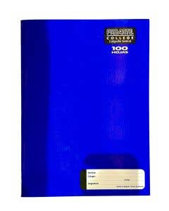 Cuaderno Proarte College Liso 100 Hojas Caligrafia Vertical