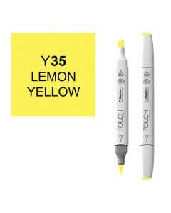 Marcador y Pincel Touch Lemon Yellow