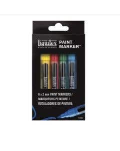 Set 6 Marcadores Acrílicos 2mm. Básico Liquitex