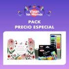 Pack Día de la Madre Acuarela: Block Pintura Acuarela + Estuche Acuarela Pastillas 24 colores