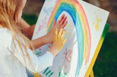 3 excelentes técnicas de pintura para niños