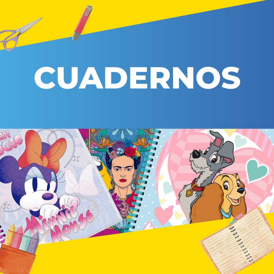 Categoría Cuadernos Lista Escolar 2025 Nacional Librería