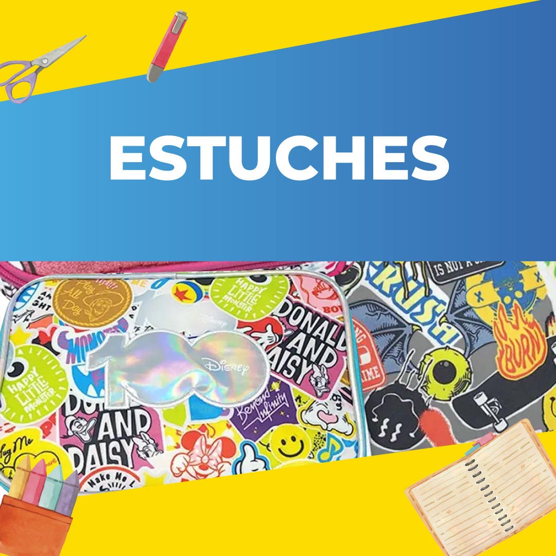 Categoría Estuches Lista Escolar 2025 Nacional Librería