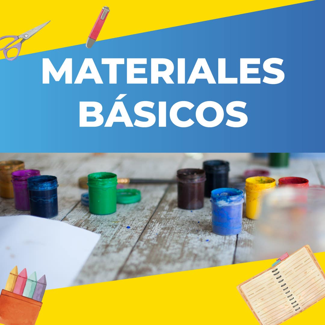 Categoría Materiales Básicos Lista escolar 2025 Nacional Librería