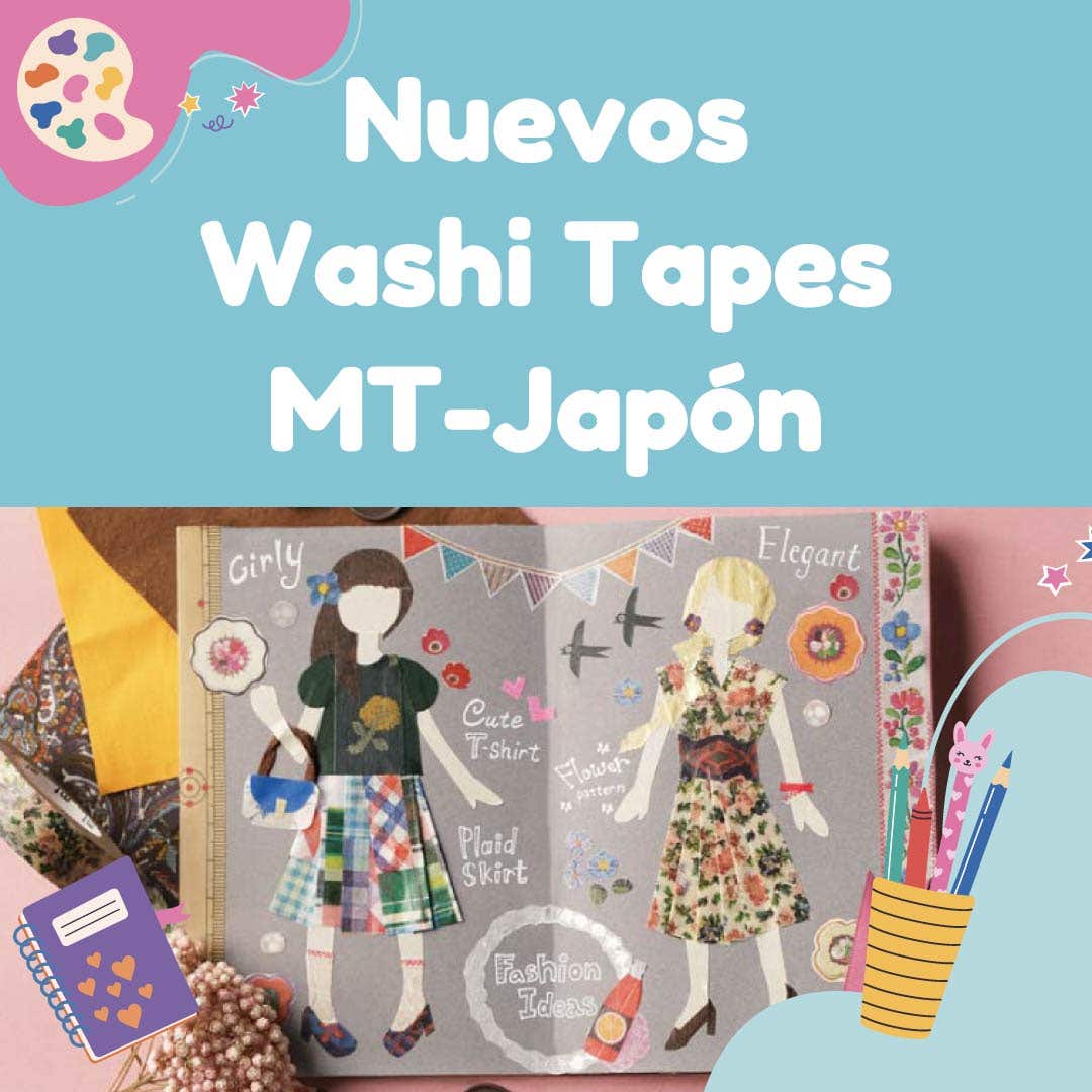 Nuevos Washi Tapes MT-Japón